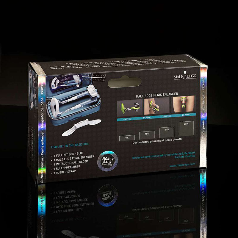 Male Edge Basic Kit Penis Enlarger Kit In Blue Case