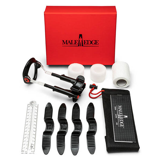 Male Edge Pro Kit Penis Enlarger Kit In Red Case