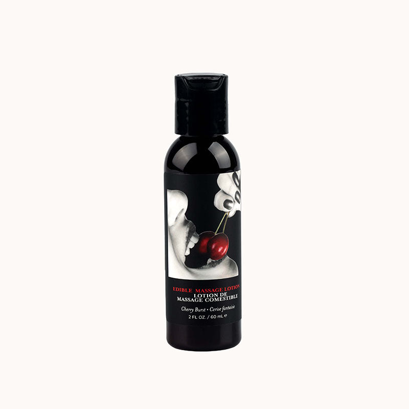 Edible Massage Lotion Cherry Cherry Flavoured Massage Lotion 60 Ml