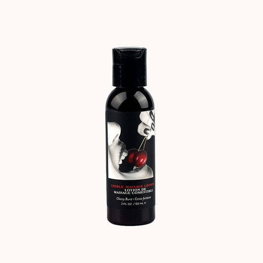 Edible Massage Lotion Cherry Cherry Flavoured Massage Lotion 60 Ml