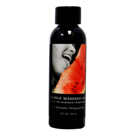 Edible Massage Oil Juicy Watermelon Flavoured 59 Ml Bottle