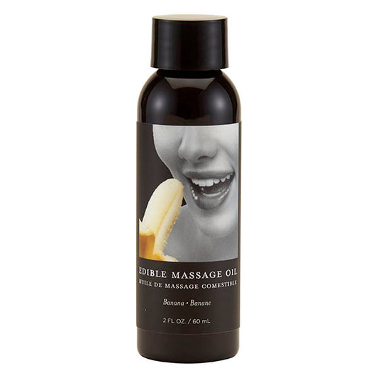 Edible Massage Oil Banana Flavoured 59 Ml Bottle