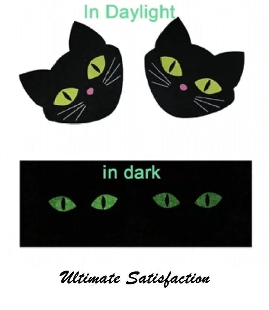 Cat Eyes Glow In The Dark Nipple Covers