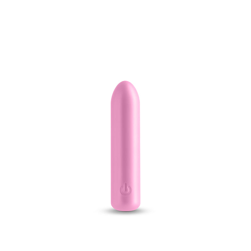 Seduction Roxy Metallic Pink Metallic Pink 9 Cm Usb Rechargeable Vibrating Bullet