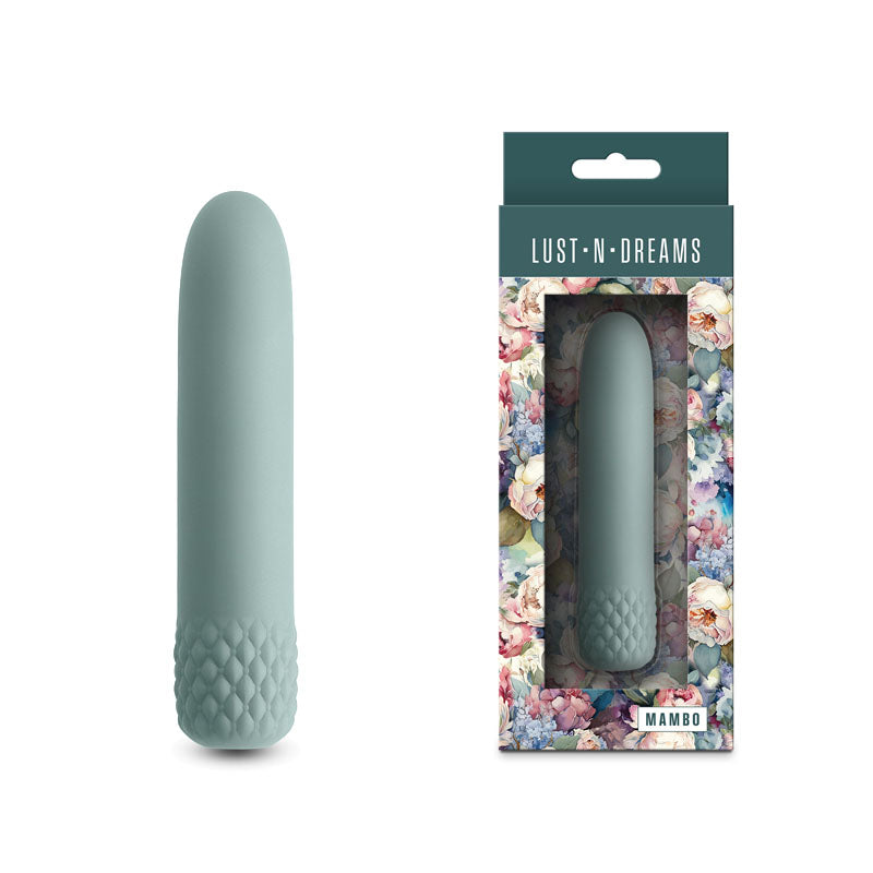 Lust N Dreams Mambo Sage Green 12.2 Cm Usb Rechargeable Bullet