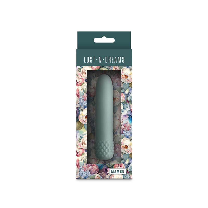 Lust N Dreams Mambo Sage Green 12.2 Cm Usb Rechargeable Bullet