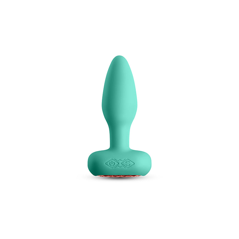 Techno Prism Teal 10.9 Cm Usb Rechargeable Butt Plug With App Control