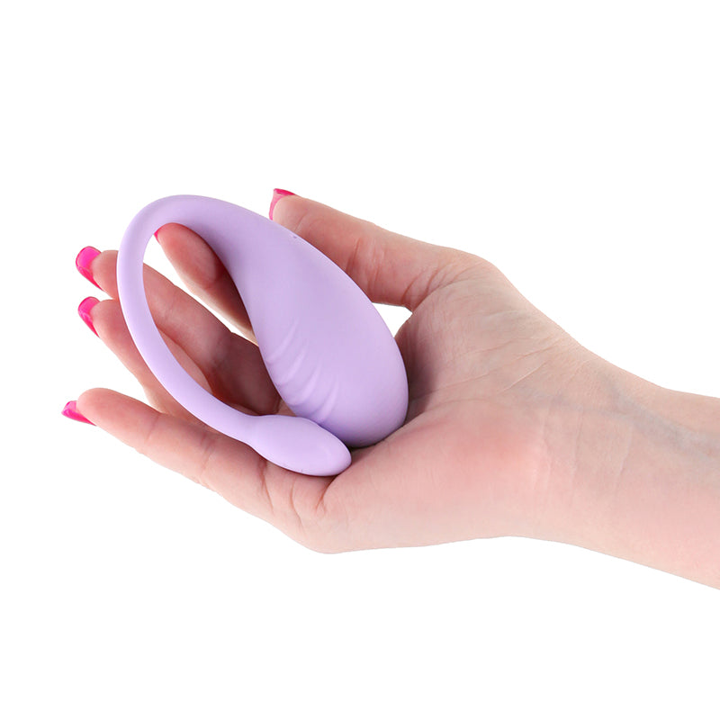 Techno Rave Purple Purple Usb Rechargeable Vibrator With App Control