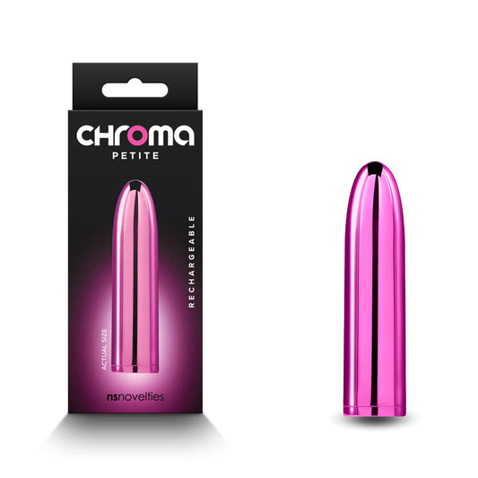 Chroma Petite Bullet Pink Metallic Pink 8.7 Cm Usb Rechargeable Bullet