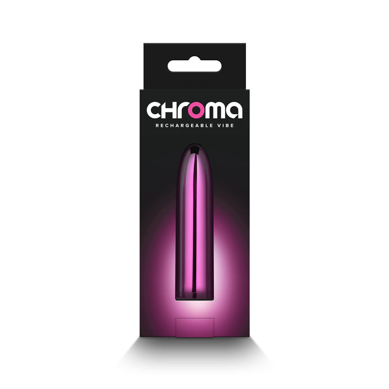 Chroma Petite Bullet Pink Metallic Pink 8.7 Cm Usb Rechargeable Bullet