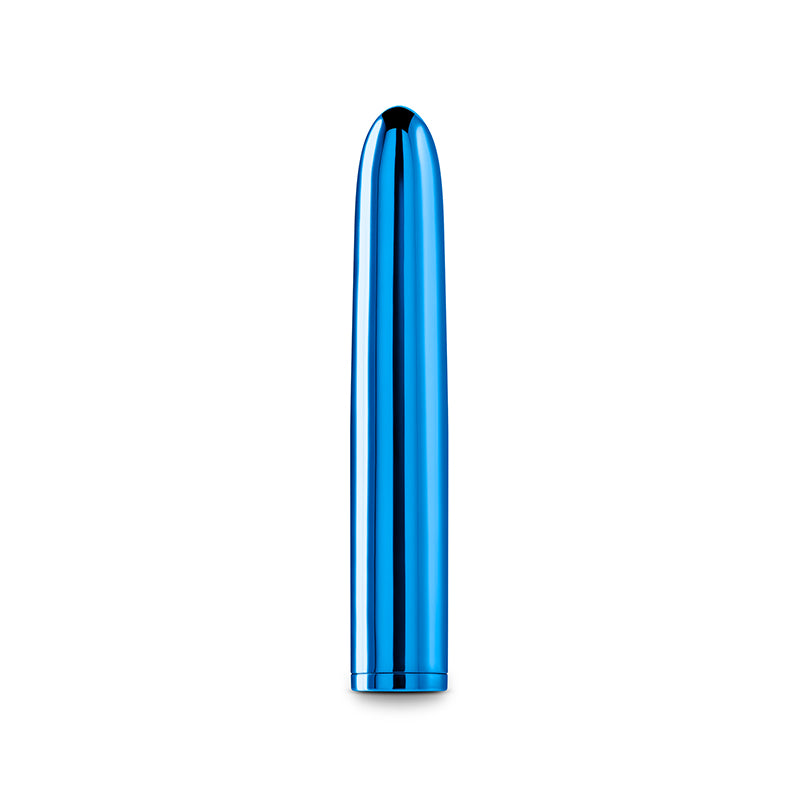 Chroma Blue Metallic Blue 17 Cm Usb Rechargeable Vibrator