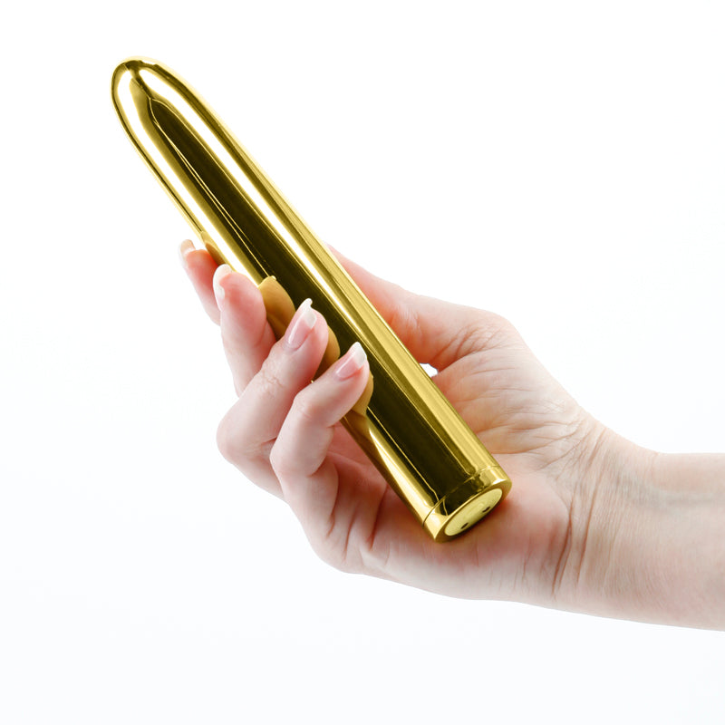Chroma Gold Gold 17 Cm Usb Rechargeable Vibrator