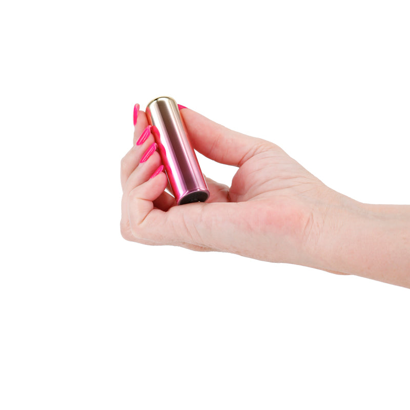 Chroma Sunrise Small Metallic Pink/Gold 6.8 Cm Usb Rechargeable Bullet