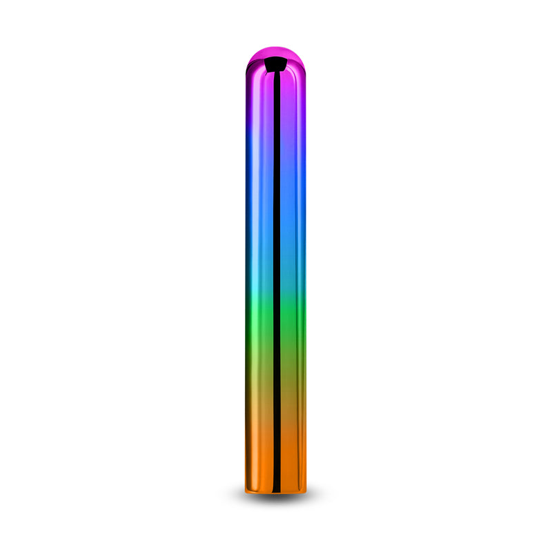 Chroma Rainbow Large Metallic Rainbow 13.8 Cm Usb Rechargeable Vibrator