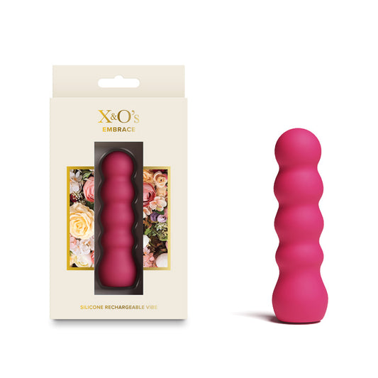 X & O's Embrace Rose 9.9 Cm Usb Rechargeable Bullet
