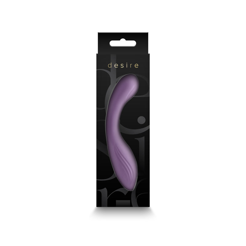 Desire Pure Dusty Lavender Lavender 13.7 Cm Usb Rechargeable Vibrator