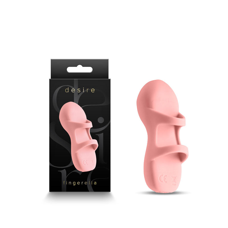 Desire Fingerella Pink Pink Usb Rechargeable Finger Stimulator