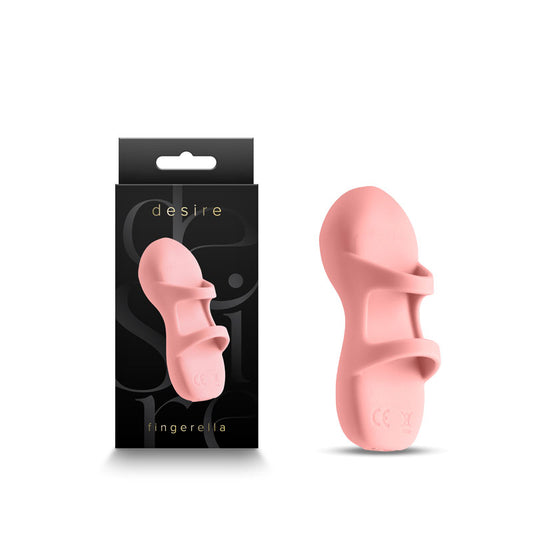 Desire Fingerella Pink Pink Usb Rechargeable Finger Stimulator