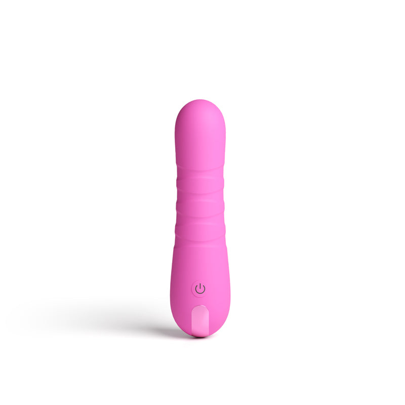 Pretty In Pink Crush Pink Pink 14.3 Cm Usb Rechargeable Vibrator