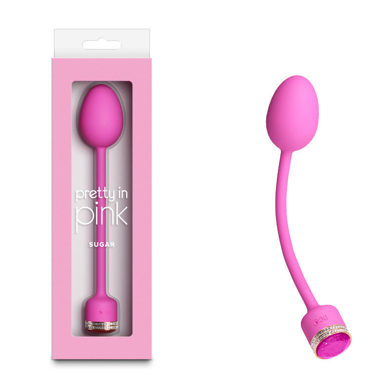 Pretty In Pink Sugar Pink Pink 21 Cm Usb Rechargeable Flexible Vibrator
