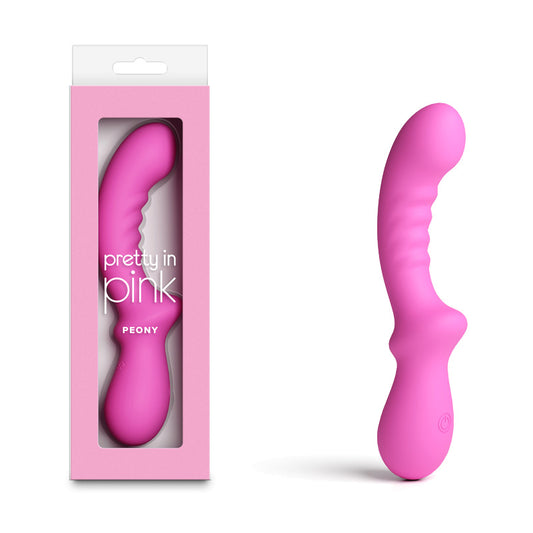 Pretty In Pink Peony Pink Pink 19.8 Cm Usb Rechargeable Vibrator