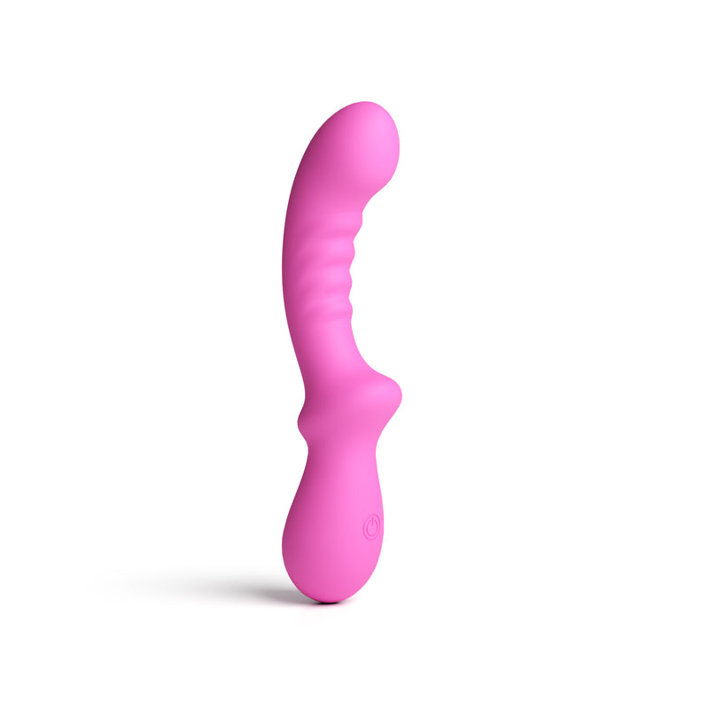Pretty In Pink Peony Pink Pink 19.8 Cm Usb Rechargeable Vibrator