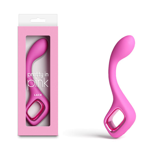 Pretty In Pink Lace Pink Pink 18.7 Cm Usb Rechargeable Vibrator