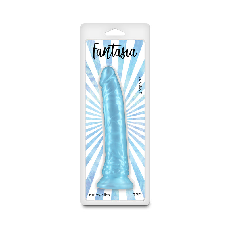 Fantasia Upper 7'' Turquoise Pearlescent Blue 20.5 Cm Dildo