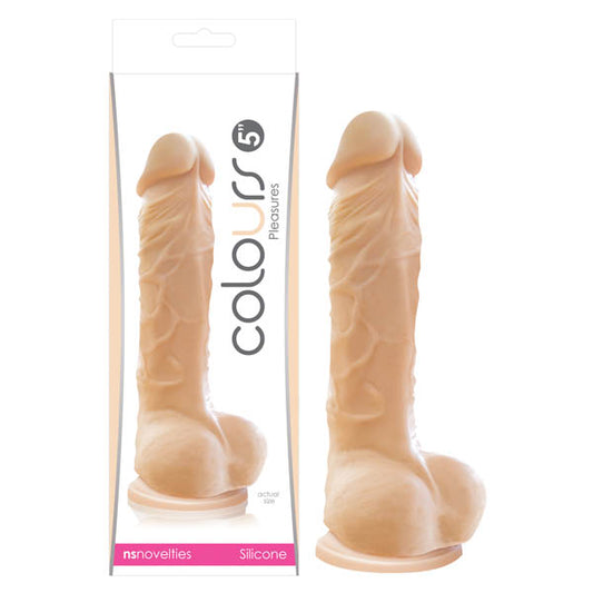 Colours Pleasures Flesh 12.7 Cm (5'') Dong