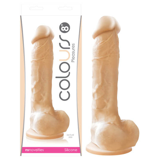Colours Pleasures Flesh 20.3 Cm (8'') Dong