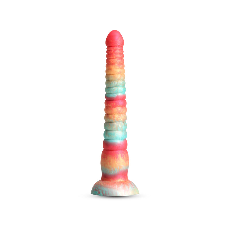Colours Stacked 9'' Dildo Red/Gold Red/Gold 23 Cm Fantasy Dildo