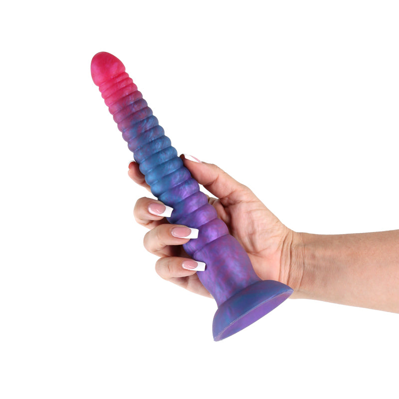 Colours Stacked 9'' Dildo Pink/Blue Pink/Blue 23 Cm Fantasy Dildo