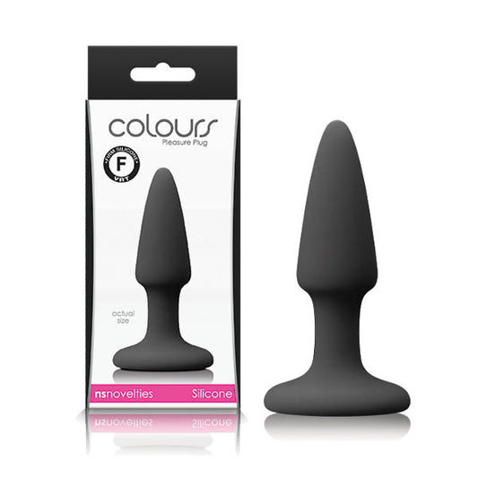 Colours Pleasures Black Mini Butt Plug