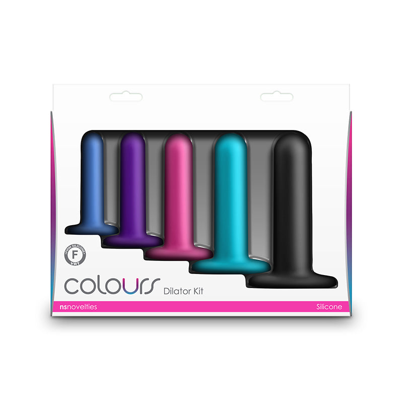 Colours Dilator Kit Multicolour Multi Coloured Vaginal Dilator Kit Set Of 5