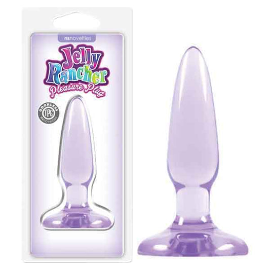 Jelly Rancher Pleasure Plug Purple 8.1 Cm (3.2'') Mini Butt Plug
