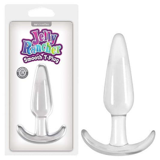 Jelly Rancher Smooth T Plug Clear 11 Cm (4.3'') Butt Plug