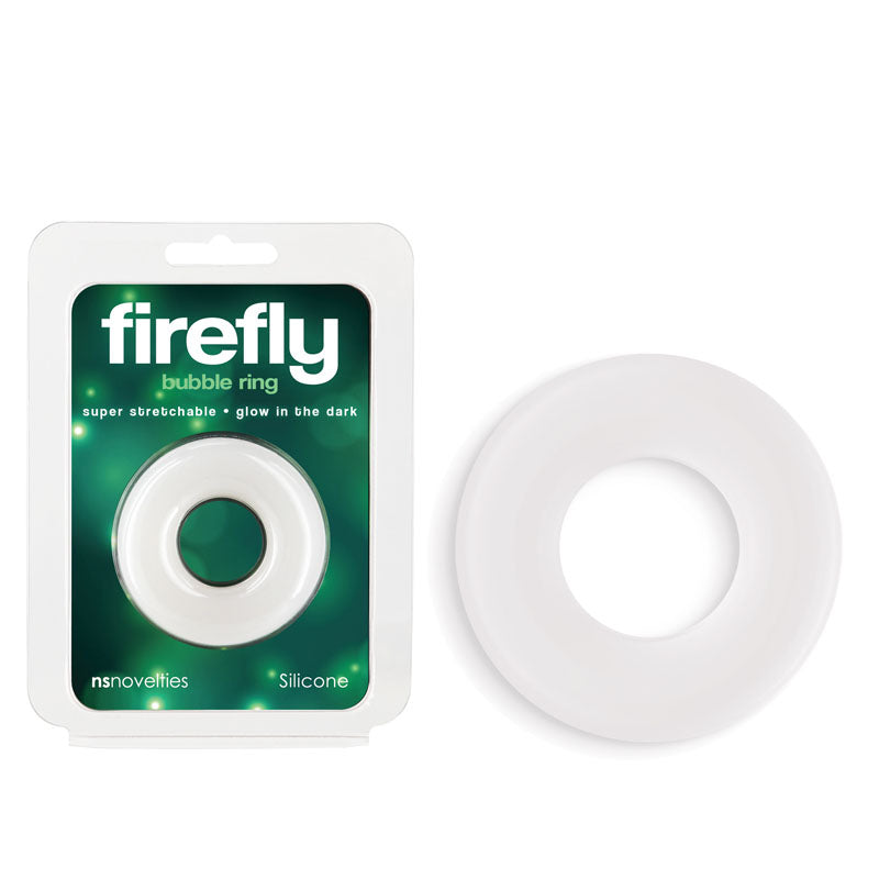 Firefly Bubble Ring Medium Glow In Dark Medium Cock Ring