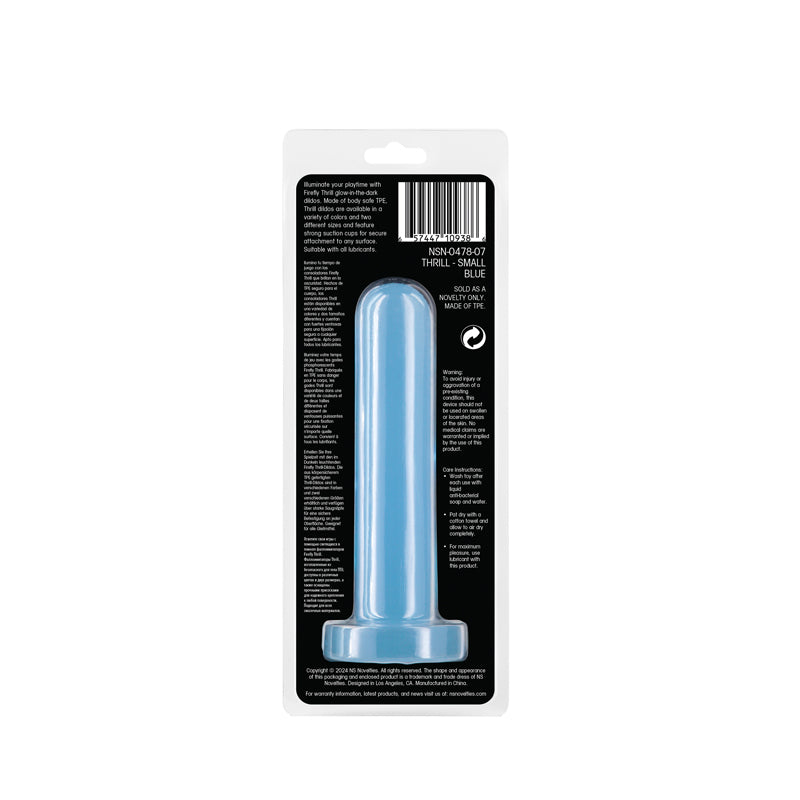 Firefly Thrill Blue Small Glow In Dark Blue 15.5 Cm Small Dildo