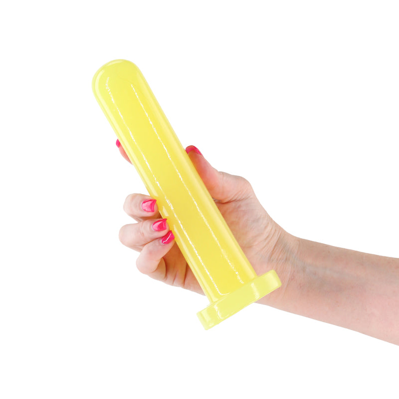 Firefly Thrill Yellow Large Glow In Dark Yellow 19.3 Cm Large Dildo