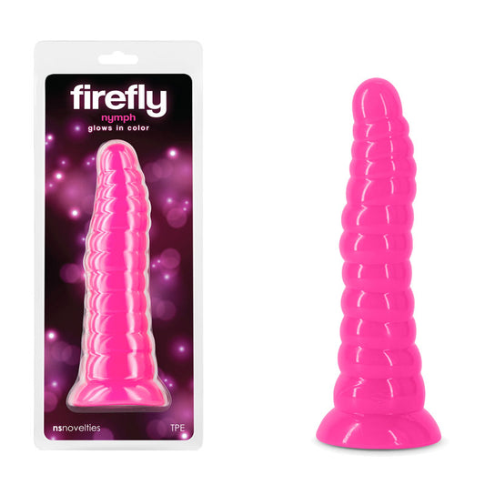 Firefly Nymph Pink Glow In Dark Pink 18.8 Cm Dildo