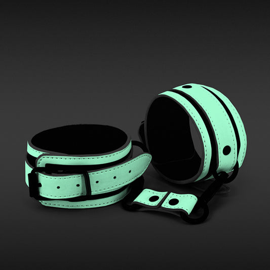 Glo Bondage Ankle Cuff Glow In Dark Restraint
