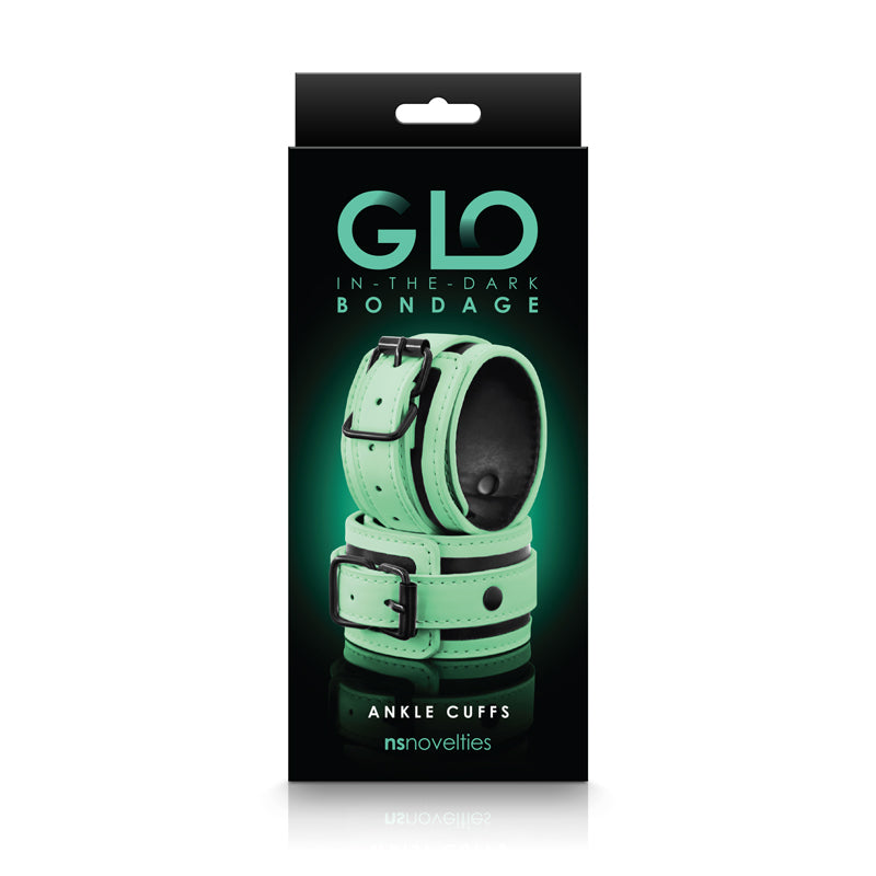 Glo Bondage Ankle Cuff Glow In Dark Restraint