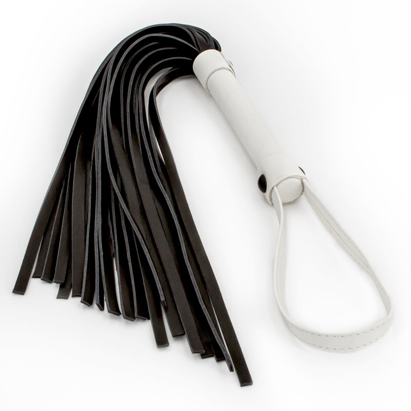Glo Bondage Flogger Glow In Dark Whip