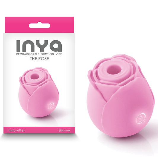 Inya The Rose Pink Pink Clitoral Air Pulsation Stimulator