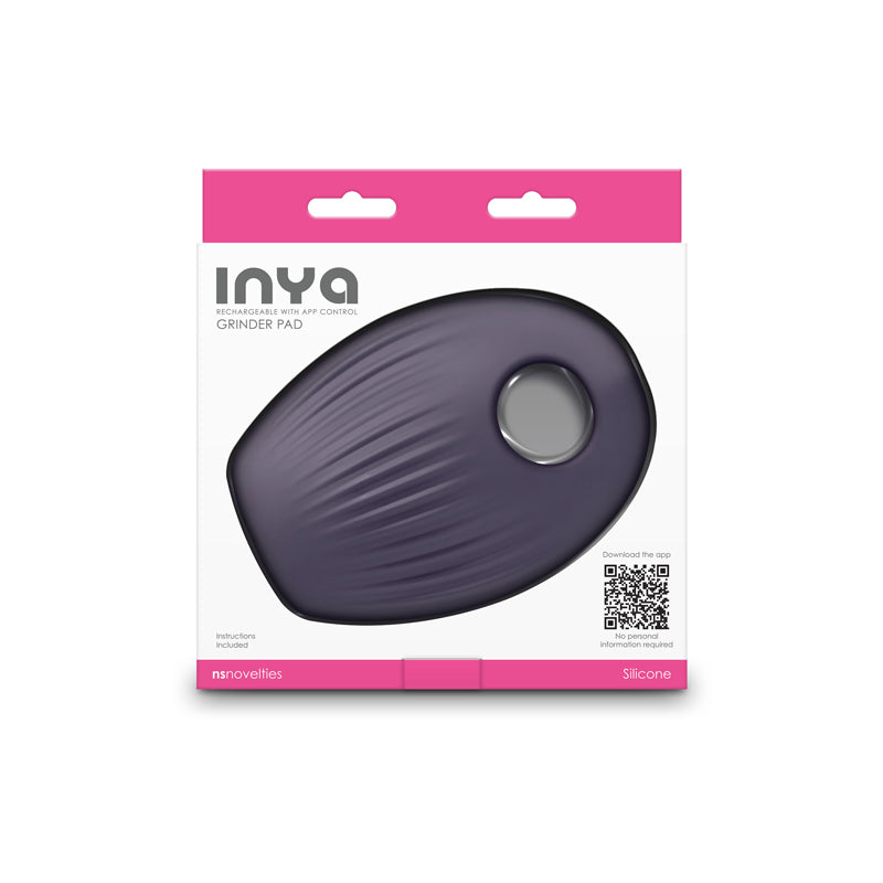 Inya Grinder Grey Grey Usb Rechargeable Vibrating Grinding Pad With App Control
