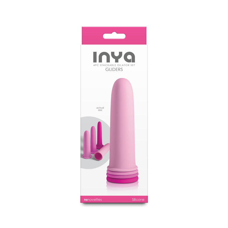 Inya Gliders Pink Pink 4 Piece Dilator Set