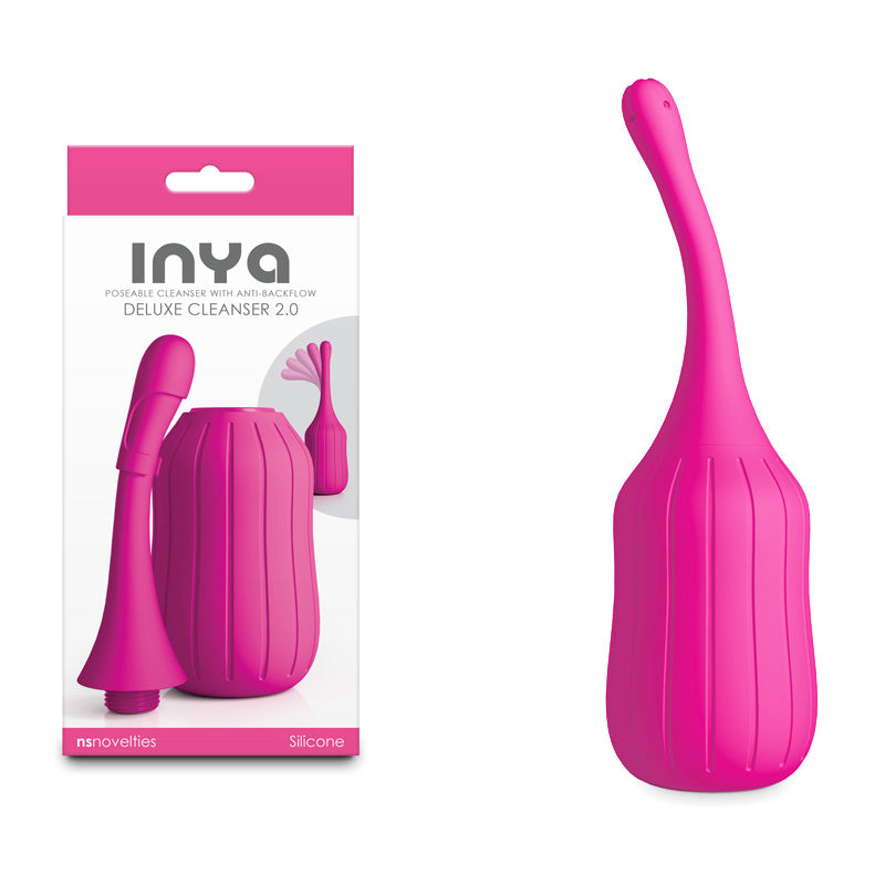Inya Deluxe Cleanser 2.0 Pink Pink Unisex Douche