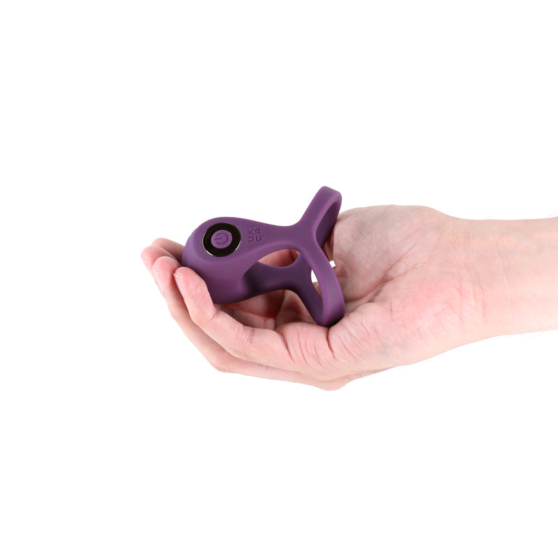 Inya Valiant Berry Purple Usb Rechargeable Vibrating Cock Ring