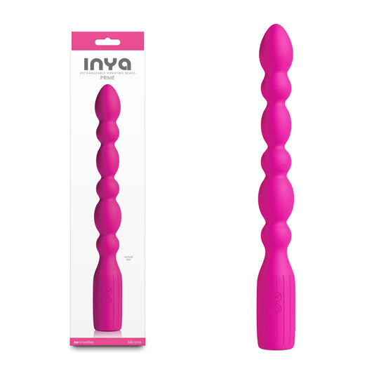 Inya Prime Pink Pink 28.8 Cm Usb Rechargeable Anal Vibrator