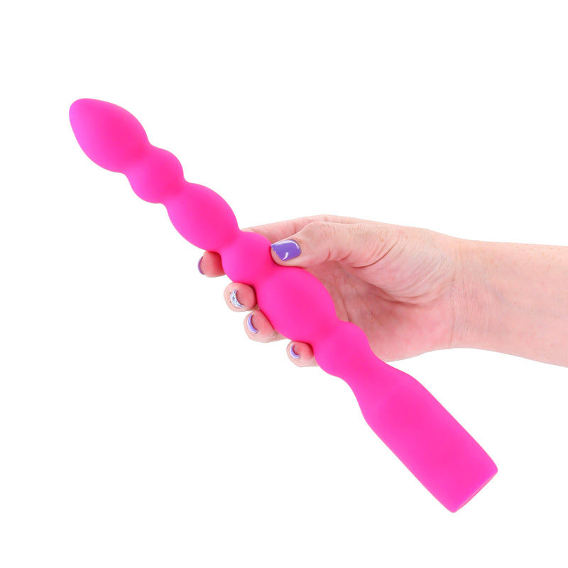 Inya Prime Pink Pink 28.8 Cm Usb Rechargeable Anal Vibrator